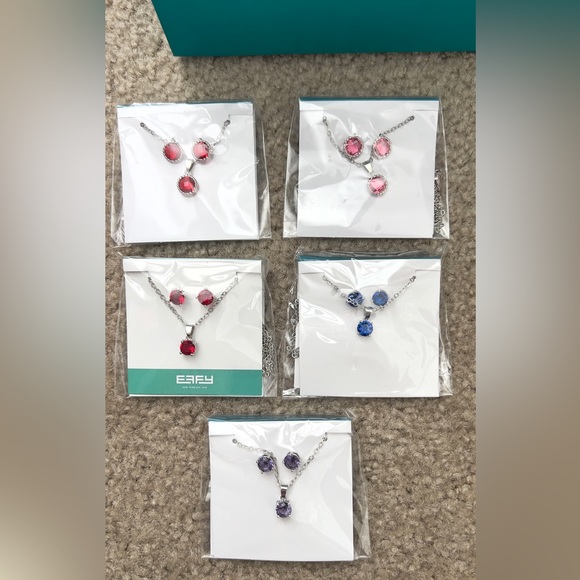 New Effy earrings and necklaces with Effy bag - Picture 2 of 4